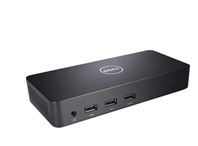 Докинг станция Dell Ultra HD Triple Video Docking Station D3100, 1x Display Port, 2x HDMI, LAN, USB 3.0