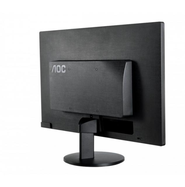 Монитор AOC E970SWN, 18.5" Wide TN LED, 5ms, 20M:1 DCR, 200 cd/m2, 1366x768 HD, Black