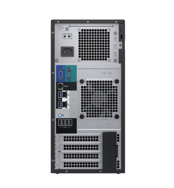 Сървър Dell EMC PowerEdge T140/Chassis 4 x 3.5"Cabled/Intel Xeon E-2224/16GB/1x1TB/PERC H330/DVD RW/iDRAC9 Basic/3Y Basic Onsite