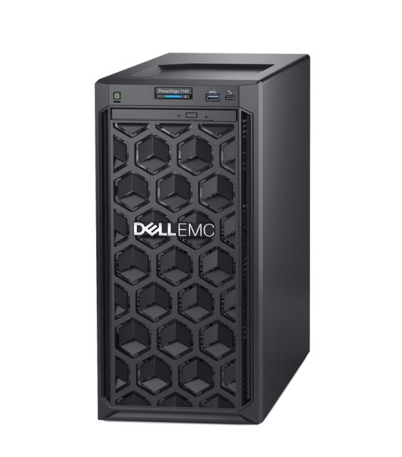 Сървър Dell EMC PowerEdge T140/Chassis 4 x 3.5"/Intel Xeon E-2224/16GB/1x1TB/DVD RW/PERC H330/iDRAC9 Bas/3Y Basic Onsite