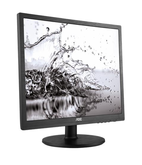 Монитор AOC I960SRDA, 19" IPS LED, 5ms, 20M:1 DCR, 250 cd/m2, 1280x1024, DVI, Speaker, Black