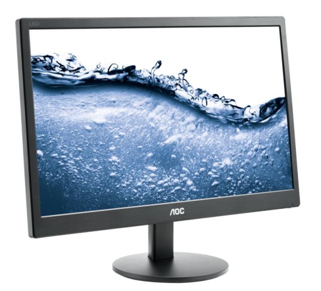 Монитор AOC E2070SWN, 19.5" Wide TN LED, 5ms, 20M:1 DCR, 200 cd/m2, 1600x900 HD+, Black