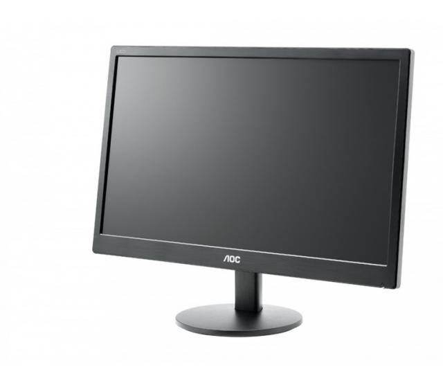 Монитор AOC E2070SWN, 19.5" Wide TN LED, 5ms, 20M:1 DCR, 200 cd/m2, 1600x900 HD+, Black