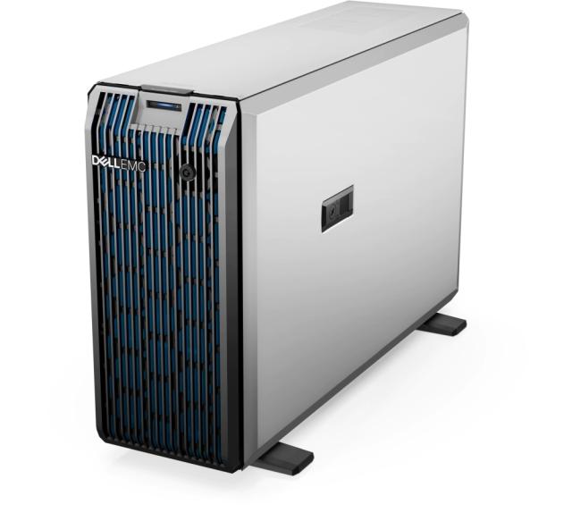 Сървър Dell PowerEdge T350, Chassis 8 x 3.5 HotPlug, Xeon E-2314, 16GB, 1x2TB, Bezel, Broadcom 5720 Dual Port, PERC H345 Controller, Adapter, Full Height, iDRAC9 Basic 15G, 450W, 3Y Basic Onsite