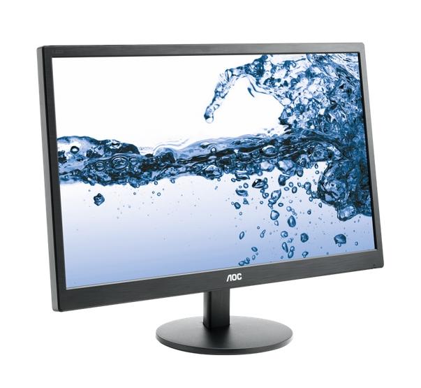 Монитор AOC E2270SWDN, 21.5" Wide TN WLED, 1920x1080@60Hz, 5ms GtG, 200cd/m2, 700:1. DCR 20M:1, Tilt, D-Sub, DVI