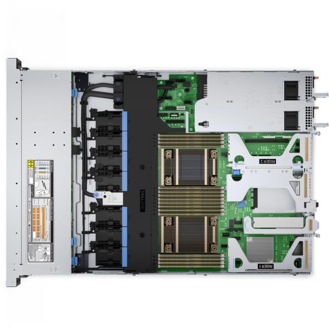 Сървър Dell PowerEdge R450, Chassis 8x 2.5" (SAS, SATA), Intel Xeon Silver 4309Y, 16GB, 1x600GB Hard Drive SAS ISE 12Gbps 10k 512n 2.5in Hot-Plug, Rails, Bezel, No NIC, PERC H355 with front load bracket, iDRAC9 Enterprise 15G, 800W, 3Y Basic Onsite