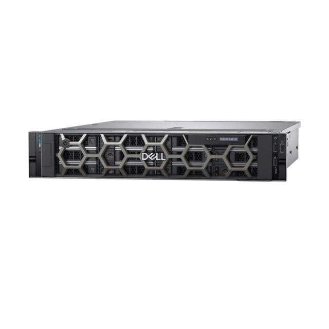 Сървър Dell PowerEdge R540, Intel Xeon Silver 4210R (2.4G, 10C, 13.75M), 16GB 3200 RDIMM, 480GB SSD, PERC H730P, iDRAC9 Enterprise, Redundant PS (1+1) 495W, Chassis 12 x 3.5" Hot Plug, 3Y Basic NBD