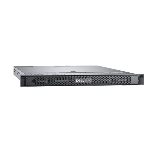 Сървър Dell EMC PowerEdge R640/Chassis 8 x 2.5"/Xeon Silver 4208/32GB (2x16GB)/2x1.2TB/Rails/Bezel/No optical drive/Intel I350  1Gb QP/PERC H730P/iDRAC9 Ent/Redundant 750w/3Y ProSpt