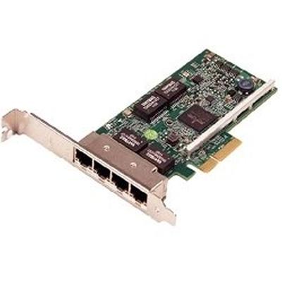 Мрежова карта Dell Broadcom 5719 QP 1Gb Network Interface Card, Low Profile,CusKit