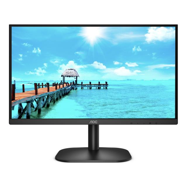 Монитор AOC 22B2DM, 21.5" VA WLED, 1920x1080@75Hz, 4ms GtG, 250cd/m2, 3000:1, DCR 20M:1, FlickerFree, Low Blue Light, Tilt, D-SUB, DVI, HDMI