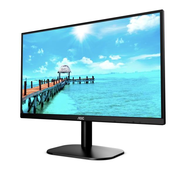 Монитор AOC 22B2DM, 21.5" VA WLED, 1920x1080@75Hz, 4ms GtG, 250cd/m2, 3000:1, DCR 20M:1, FlickerFree, Low Blue Light, Tilt, D-SUB, DVI, HDMI