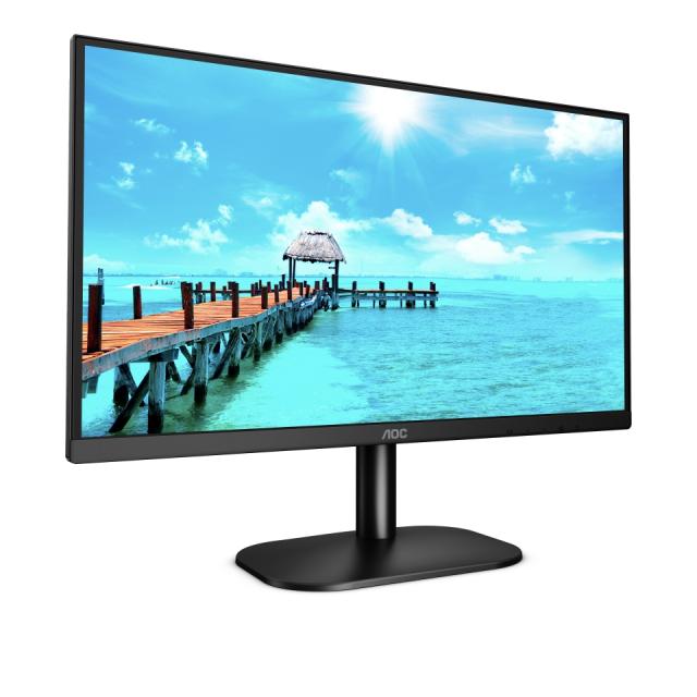 Монитор AOC 22B2DM, 21.5" VA WLED, 1920x1080@75Hz, 4ms GtG, 250cd/m2, 3000:1, DCR 20M:1, FlickerFree, Low Blue Light, Tilt, D-SUB, DVI, HDMI