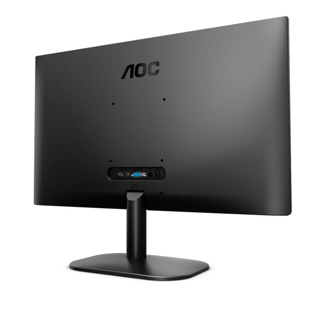 Монитор AOC 22B2DM, 21.5" VA WLED, 1920x1080@75Hz, 4ms GtG, 250cd/m2, 3000:1, DCR 20M:1, FlickerFree, Low Blue Light, Tilt, D-SUB, DVI, HDMI