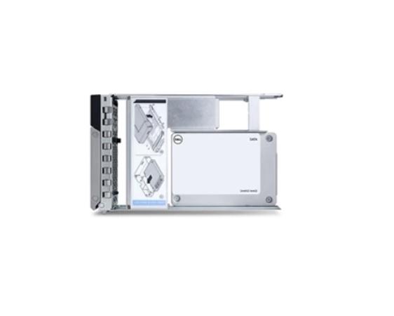 Твърд диск Dell 960GB SSD SATA Enterprise Read Intensive 6Gbps 512e 2.5in with 3.5in HYB CARR CUS Kit, Compatible with T340, T440, T640, T640 XL, and other
