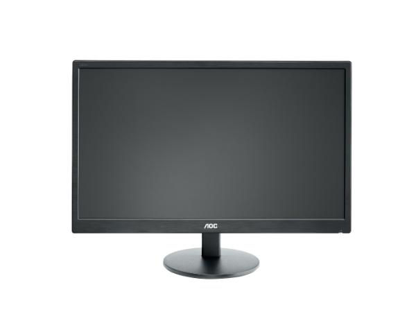 Монитор AOC M2470SWH, 23.6" Wide MVA LED, 5 ms, 3000:1, 50M:1 DCR, 250 cd/m2, FullHD 1920x1080, D-Sub, HDMI x 2, Speakers, Black