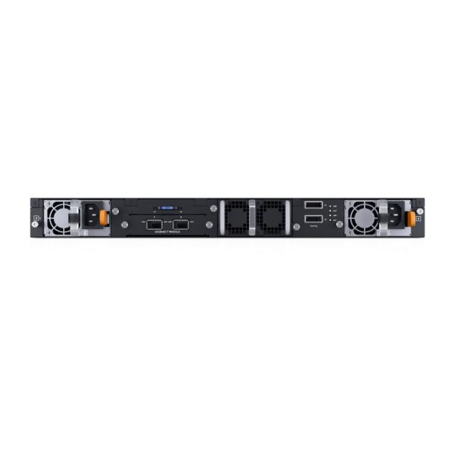 Комутатор Dell Networking S3124P, L3, PoE+, 24x 1GbE, 2x Combo, 2x 10GbE SFP+ fixed ports, Stacking, IO to PSU air, 1x 715w AC PS, 1Y PS NBD