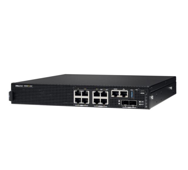 Комутатор Dell EMC N3208PX-ON, 4x1G RJ-45, 4x1/2.5/5G RJ-45, 2x10G SFP+, PoE 90W, 1xAC PSU, IO/PS, OS6, Lifetime Limited Hardware Warranty