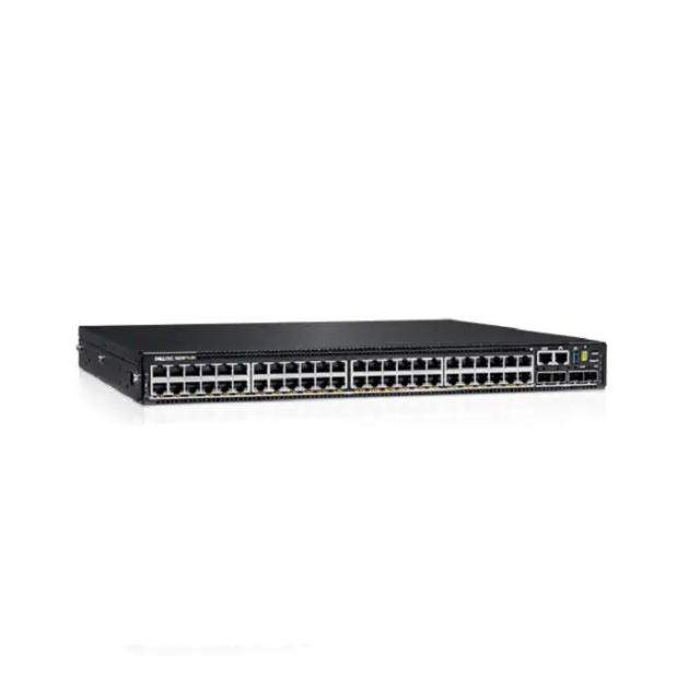 Комутатор Dell EMC PowerSwitch N2248PX-ON, 48x1/2.5G, PoE 30W/60W, 4x25G, 2x40G Stacking, 1xAC PSU, IO/PS airflow, OS6, Lifetime Limited Hardware Warranty