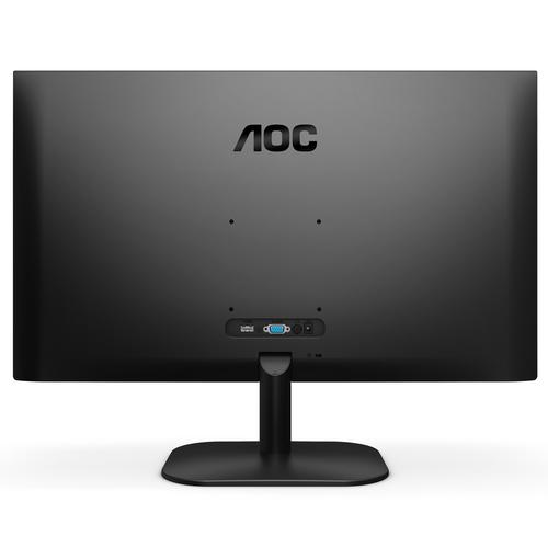 Монитор AOC 24B2XHM2, 23.8" VA WLED, 1920x1080@75Hz, 4ms GTG, 250cd/m2, 3000:1, DC20M:1, FlickerFree, Low Blue Light, Tilt, D-SUB, HDMI