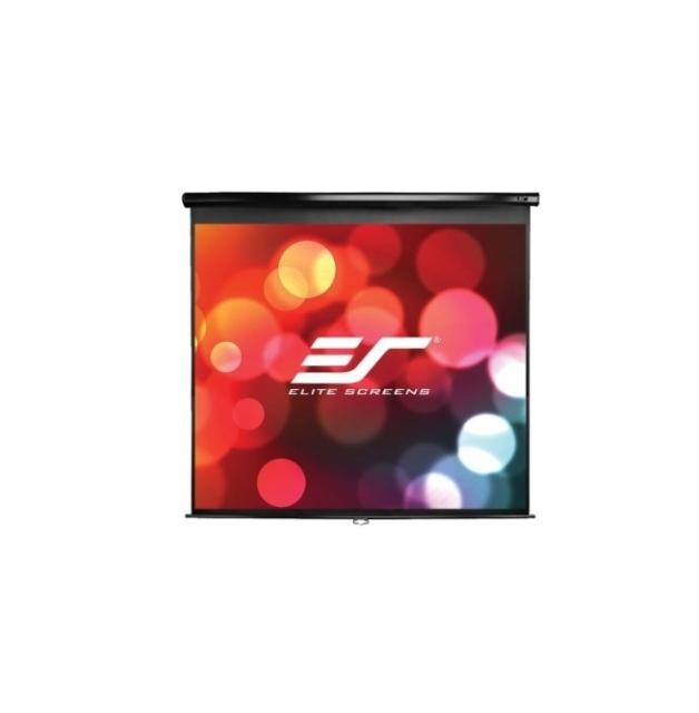 Екран Elite Screen M113UWS1 Manual, 113" (1:1), 203.2 x 203.2 cm, Black