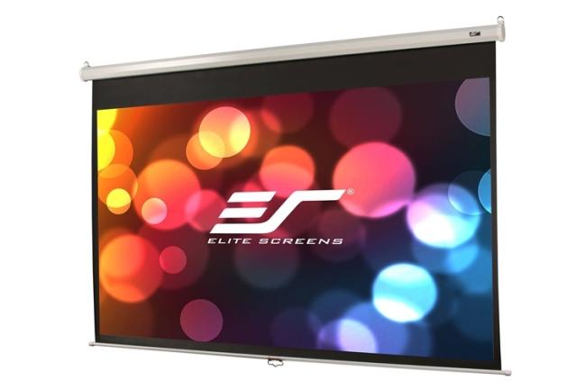 Екран Elite Screen M92XWH Manual, 92" (16:9), 203.7 x 114.6 cm, White