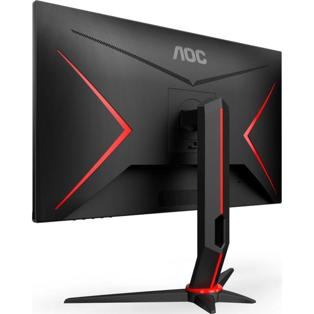 Монитор AOC 24G2U5/BK, 23.8" WLED IPS, 1920x1080@75Hz, 4ms GtG/1ms MPRT, 250cd/m2, 1000:1, DC80M:1, FreeSync Prem, FlickerFree, Low Blue Light, 2Wx2, Tilt, Height Adjust, Pivot, Swivel, D-SUB, 2xHDMI, DP, 4xUSB 3.0