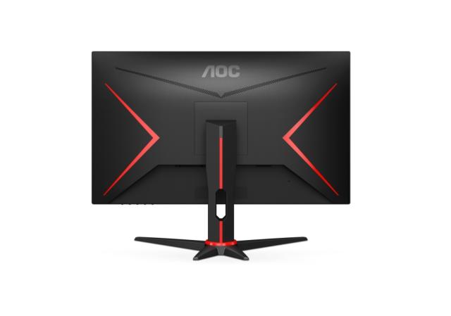 Монитор AOC 24G2ZE/BK, 23.8" IPS WLED, 1920x1080@240Hz, 1ms GTG, 0.5ms MPRT, 350cd/m2, 1000:1, 80M:1 DCR, FreeSync Premium, FlickerFree, Low Blue Light, Tilt, 2xHDMI, DP