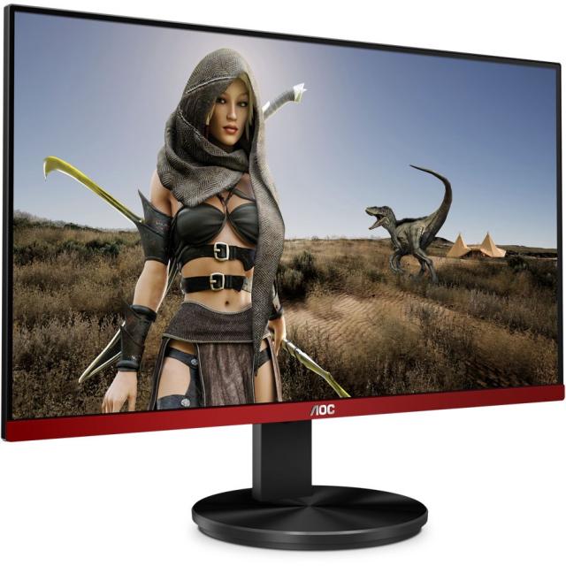 Монитор AOC G2790VXA, 27" WLED VA, 1920x1080@144Hz, 4ms GtG/1ms MPRT, 350cd/m2, 3000:1, DC80M:1, FreeSync Prem, FlickerFree, Low Blue Light, 2Wx2, Tilt, 1xHDMI, 1xDP
