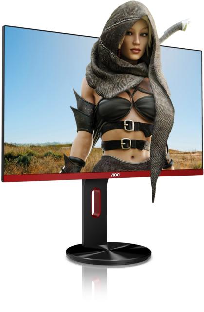 Монитор AOC G2790PX Gaming 27" Wide TN LED, 144Hz FreeSynk, 1 ms, 1000:1, 20M:1 DCR, 400 cd/m2, FullHD 1920x1080, USB, D-sub, HDMI, DP, Speakers, Black/Red