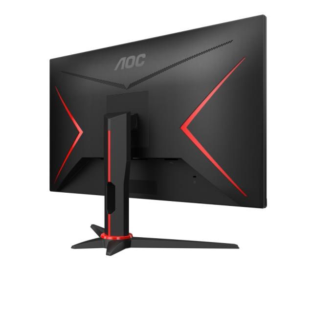 Монитор AOC 27G2SAE/BK, 27" VA WLED, 1920x1080@165Hz, 4ms GtG, 1ms MPRT, 250cd/m2, 3000:1, DCR 80M:1, FreeSync Premium, FlickerFree, Low Blue Light, 2Wx2, Tilt, D-SUB, 2xHDMI, DP