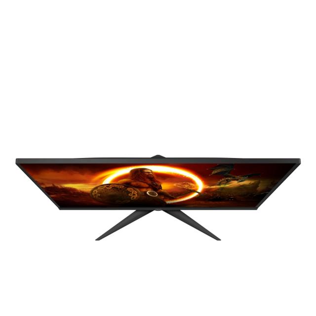 Монитор AOC 27G2SAE/BK, 27" VA WLED, 1920x1080@165Hz, 4ms GtG, 1ms MPRT, 250cd/m2, 3000:1, DCR 80M:1, FreeSync Premium, FlickerFree, Low Blue Light, 2Wx2, Tilt, D-SUB, 2xHDMI, DP