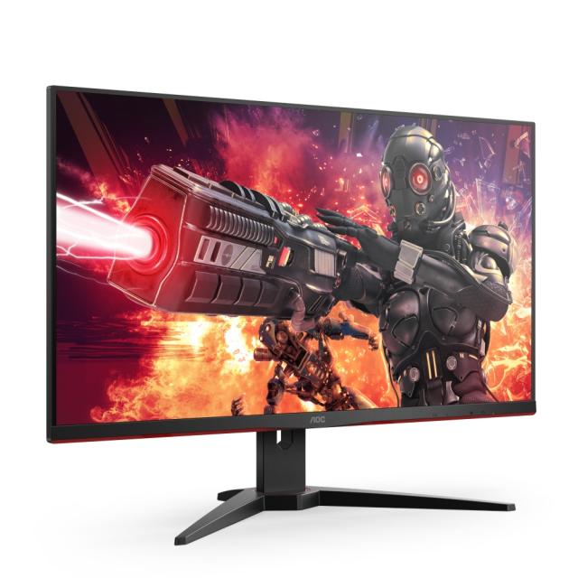 Монитор AOC U28G2AE/BK, 28" IPS WLED, 3840x2160@60Hz, 4ms GTG, 1ms MPRT, 300cd/m2, 1000:1, 80M:1 DCR, FreeSync, FlickerFree, Low Blue Mode, 3Wx2, Tilt, 2xHDMI, DP