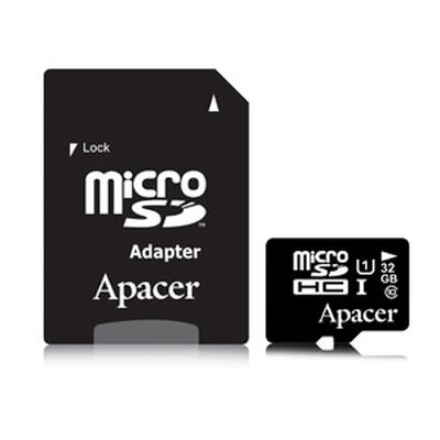 Карта памет Apacer 32GB Micro-Secure Digital HC UHS-I Class 10 с адаптер