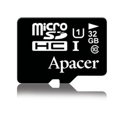 Карта памет Apacer 32GB Micro-Secure Digital HC UHS-I Class 10 с адаптер