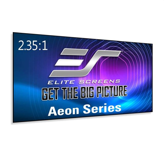 Екран Elite Screen AR158WH2-WIDE, 158" (2.35:1), Ambient Light , 368.3 x 156.7 cm, CineWhite