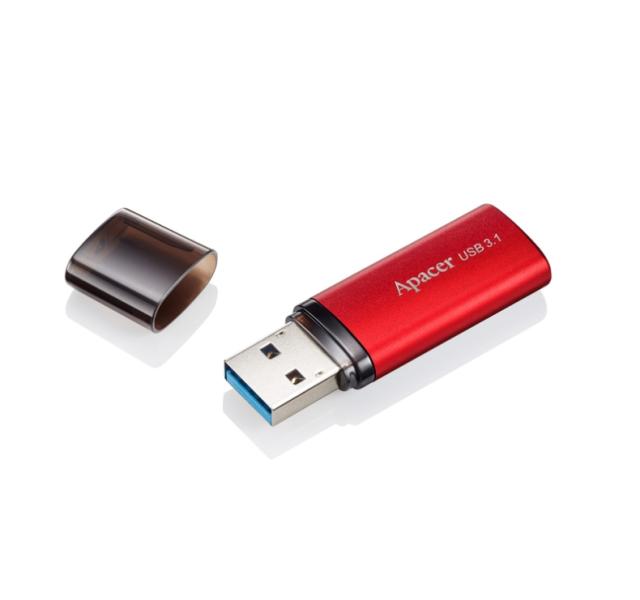 USB памет Apacer 32GB AH25B, USB 3.2, Червена