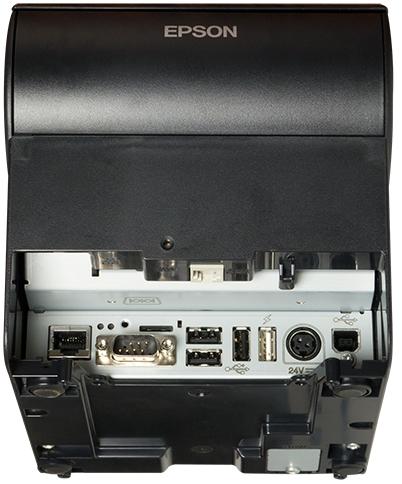 POS принтер Epson TM-T88VI-iHub 751 PS, EU, Black