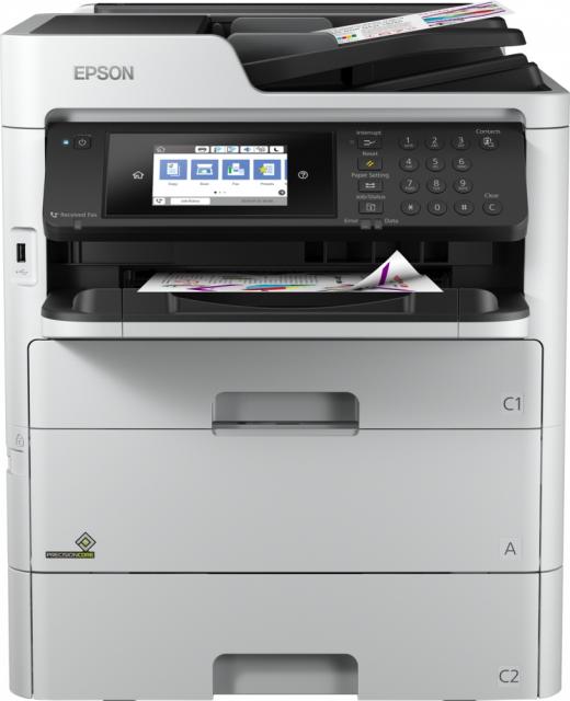 Мастилоструйно многофункционално устройство Epson WorkForce RIPS WF-C579RDTWF