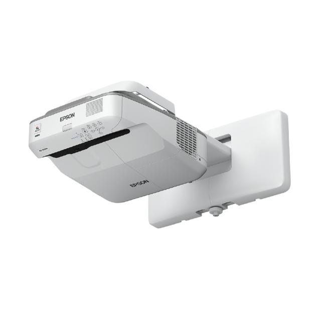Мултимедиен проектор Epson EB-685Wi, Ultra short, WXGA (1280 x 800), 16:10, HD ready, 3,500 lumen, 14000:1, Ethernet, Wireless LAN (optional), VGA, HDMI (3x), 5.9 kg, Interactive pens, Wall mounting bracket, 36 months