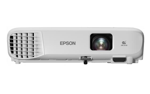 Мултимедиен проектор Epson EB-E01, XGA (1024 x 768, 4:3), 3 300 ANSI lumens, 15 000:1, VGA, HDMI, USB, Speakers, 24 months, Lamp: 12 months or 1 000 h, White