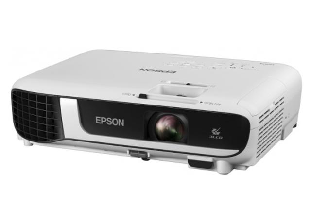 Мултимедиен проектор Epson EB-X51, XGA (1024 x 768, 4:3), 3 800 ANSI lumens, 16 000:1, VGA, HDMI, USB, WLAN (optional), Speakers, 24 months, Lamp: 12 months or 1 000 h, White