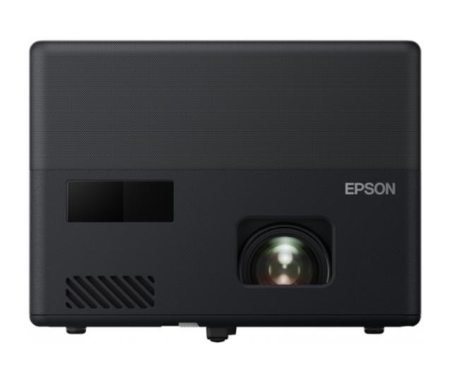 Мултимедиен проектор Epson EF-12, Portable Laser Android TV Edition, Full HD (1920 x 1080), 16:9, 1000 ANSI lumens, 2500000:1, 2xHDMI, Bluetooth, Android TV, Chromecast, 2x5 W Yamaha sound, 30-150", 2.1 kg, Black