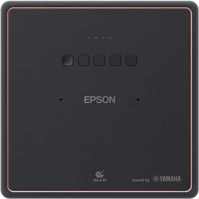 Мултимедиен проектор Epson EF-12, Portable Laser Android TV Edition, Full HD (1920 x 1080), 16:9, 1000 ANSI lumens, 2500000:1, 2xHDMI, Bluetooth, Android TV, Chromecast, 2x5 W Yamaha sound, 30-150", 2.1 kg, Black