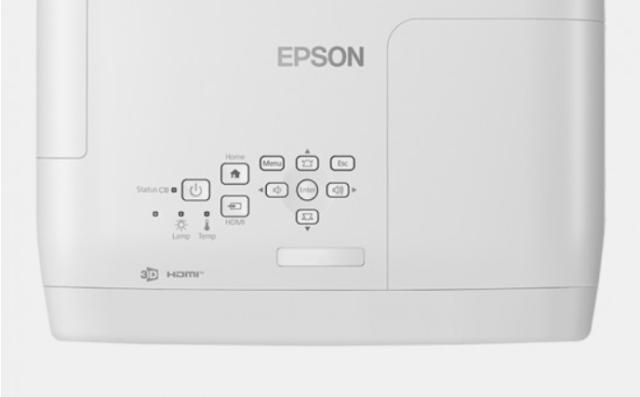Мултимедиен проектор Epson EH-TW5700 Home Cinema, Full HD 1080p (1920 x 1080, 16:9), 2700 ANSI lumens, 35 000:1, USB Type B (service only), HDMI 1.4, Bluetooth, 3D Dynamic, 3D Cinema, Speakers, Lamp warr: 36 months or 3000 h, White