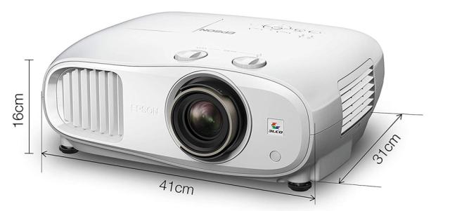Мултимедиен проектор Epson EH-TW7100 Home Cinema, 4K Pro UHD Super Resolution,16:9, Full HD 1080p 3D, 3 000 lumens, 100 000 : 1, HDMIx2, USB, Bluetooth,WLAN (optional),6.9 kg