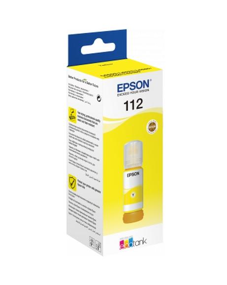 Консуматив Epson 112 EcoTank Pigment Yellow ink bottle