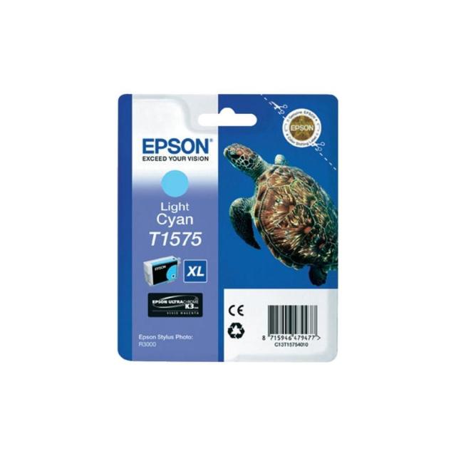 Консуматив Epson T1575 Light Cyan for Epson Stylus Photo R3000
