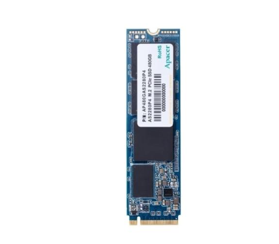 Apacer AS2280P4, PCIe NVMe, M.2 (2280) 512GB, Read up 2100MB/s, Write up to 1500MB/s