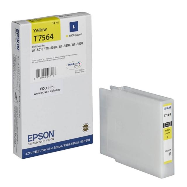 Консуматив Epson WF-8xxx Series Ink Cartridge XL Yellow