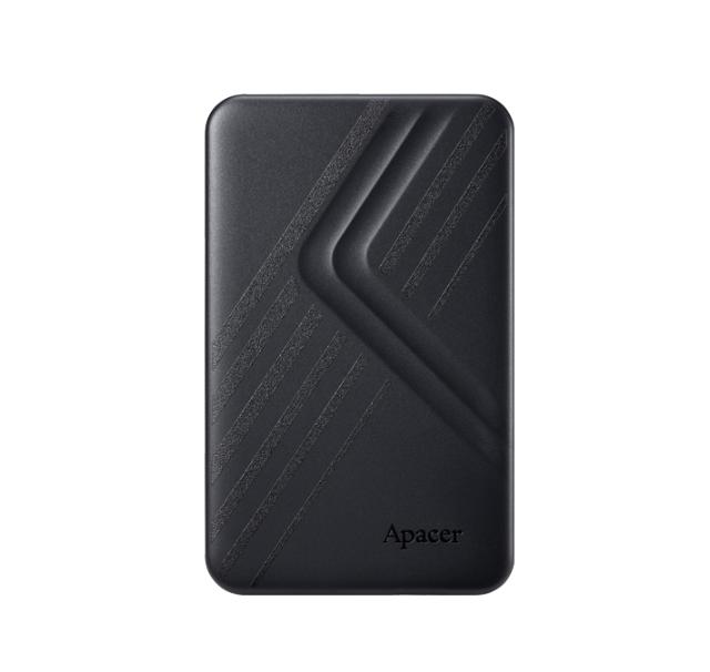 Външен диск Apacer AC236, 5TB 2.5" SATA HDD USB 3.2 Portable Hard Drive, AP5TBAC236B-1